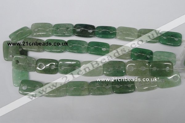 CFG330 15.5 inches 18*25mm carved rectangle Indian aventurine beads