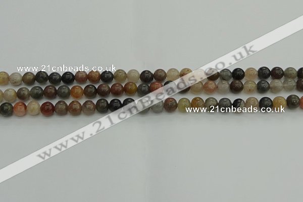 CFJ200 15.5 inches 4mm round fancy jasper beads wholesale