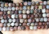 CFJ251 15.5 inches 6mm faceted round fantasy jasper beads wholesale