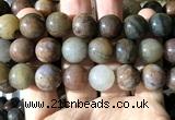 CFJ276 15 inches 14mm round fancy jasper beads wholesale