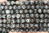CFJ302 15 inches 8mm round yooperlite flame jasper beads