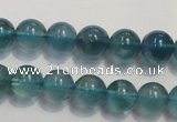 CFL1002 15.5 inches 8mm round blue fluorite beads wholesale