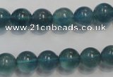 CFL1003 15.5 inches 10mm round blue fluorite beads wholesale