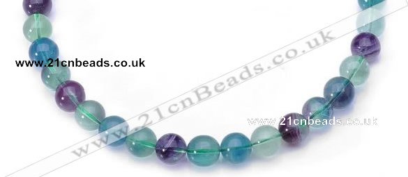 CFL11 16 inch 4mm round A- grade natural fluorite bead Wholesale