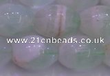 CFL1205 15.5 inches 13*18mm rice green fluorite gemstone beads