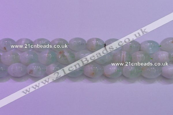 CFL1205 15.5 inches 13*18mm rice green fluorite gemstone beads