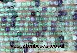 CFL1251 15 inches 4mm round fluorite beads wholesale