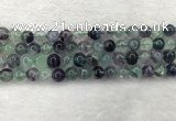 CFL1452 15.5 inches 8mm round fluorite beads wholesale