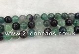 CFL1456 15.5 inches 16mm round fluorite beads wholesale