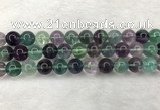 CFL1465 15.5 inches 13mm round A grade fluorite gemstone beads