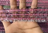 CFL1498 15.5 inches 10mm round purple fluorite gemstone beads