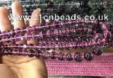 CFL1504 15.5 inches 6mm - 14mm round rainbow fluorite gemstone beads