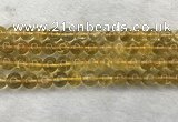 CFL1510 15.5 inches 10mm round yellow fluorite gemstone beads