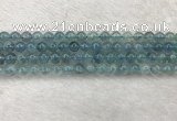 CFL1515 15.5 inches 6mm round blue fluorite gemstone beads