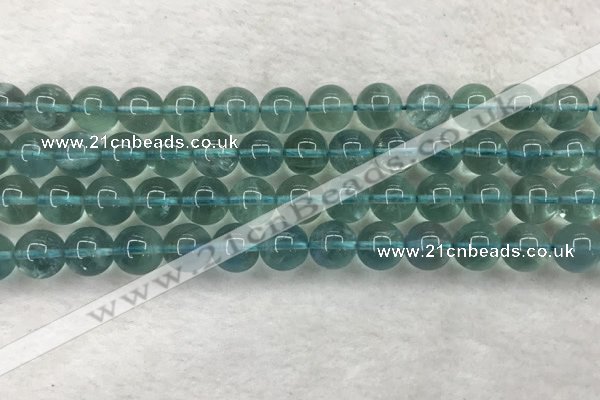 CFL1517 15.5 inches 10mm round blue fluorite gemstone beads