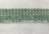 CFL1523 15.5 inches 8mm round green fluorite gemstone beads