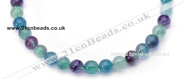 CFL18 20mm round A- grade natural fluorite stone beads Wholesale