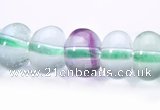 CFL45 4*6mm roundel B grade natural fluorite beads Wholesale