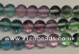 CFL552 15.5 inches 8mm round fluorite gemstone beads wholesale