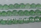 CFL602 15.5 inches 8mm round AB grade green fluorite beads wholesale