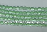 CFL610 15.5 inches 4mm round A grade green fluorite beads wholesale