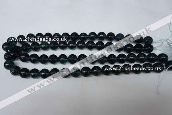 CFL674 15.5 inches 12mm round A grade blue fluorite beads wholesale