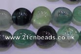 CFL722 15.5 inches 13*16mm nuggets natural fluorite beads wholesale