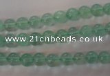 CFL852 15.5 inches 8mm round green fluorite gemstone beads