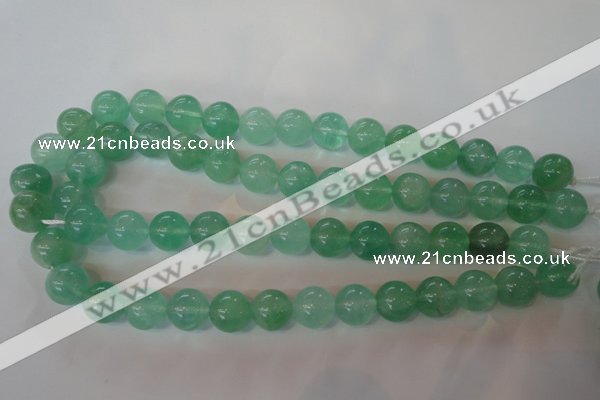 CFL853 15.5 inches 10mm round green fluorite gemstone beads