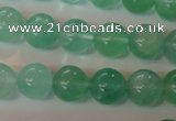 CFL854 15.5 inches 12mm round green fluorite gemstone beads