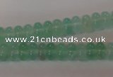 CFL858 15.5 inches 5*8mm rondelle green fluorite gemstone beads