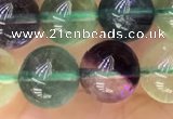 CFL921 15.5 inches 10mm round fluorite gemstone beads