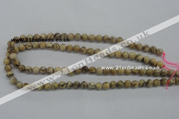 CFS01 15.5 inches 8mm round natural feldspar gemstone beads