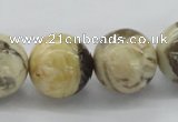 CFS06 15.5 inches 18mm round natural feldspar gemstone beads