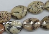 CFS10 15.5 inches 15*20mm oval natural feldspar gemstone beads