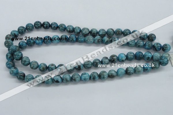 CFS103 15.5 inches 10mm round blue feldspar gemstone beads