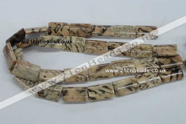 CFS17 15.5 inches 18*25mm rectangle natural feldspar gemstone beads