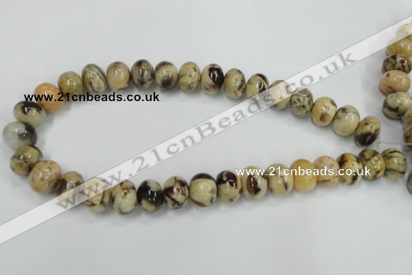 CFS209 15.5 inches 12*16mm rondelle natural feldspar gemstone beads