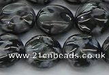 CFS313 15.5 inches 15mm flat round feldspar gemstone beads