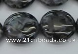 CFS315 15.5 inches 20mm flat round feldspar gemstone beads