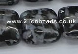 CFS325 15.5 inches 25*25mm square feldspar gemstone beads