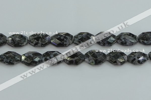 CFS330 15.5 inches 18*25mm faceted freeform feldspar gemstone beads