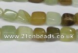 CFW116 15.5 inches 5*8mm - 8*10mm nuggets flower jade gemstone beads