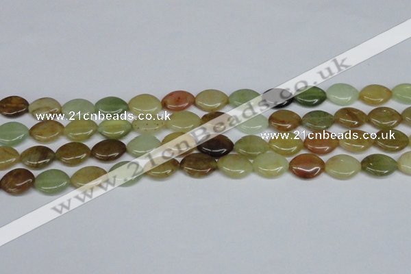 CFW135 15.5 inches 12*16mm marquise flower jade gemstone beads