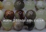 CFW14 15.5 inches 10mm round flower jade beads wholesale