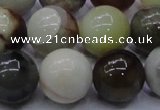 CFW18 15.5 inches 18mm round flower jade beads wholesale