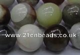 CFW19 15.5 inches 20mm round flower jade beads wholesale