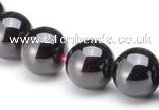 CGA03 Round 12mm natural garnet gemstone beads Wholesale