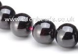 CGA03 Round 12mm natural garnet gemstone beads Wholesale