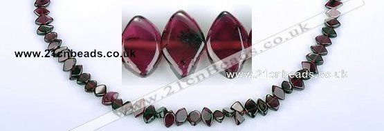 CGA10 15.5 inches 5*7mm marquise garnet gemstone beads Wholesale